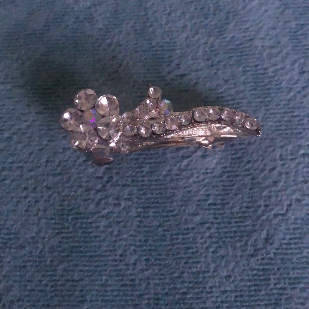 flower hair barrette